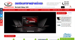 Desktop Screenshot of hungphatlaptop.com